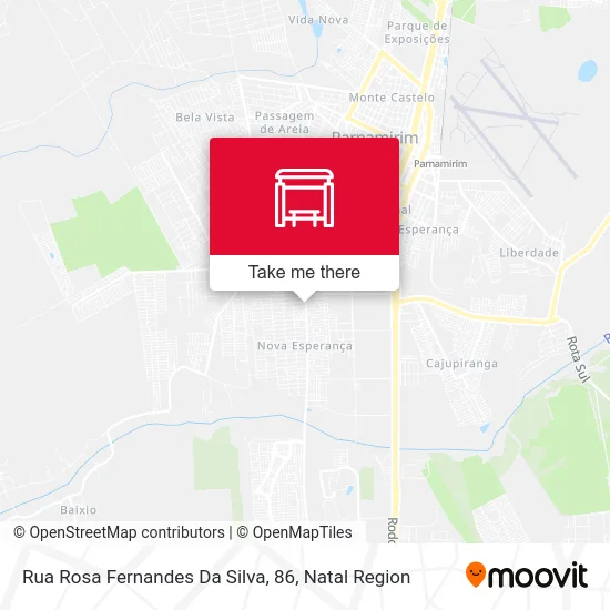 Rua Rosa Fernandes Da Silva, 86 map