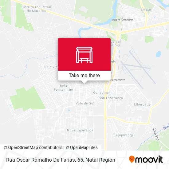 Rua Oscar Ramalho De Farias, 65 map