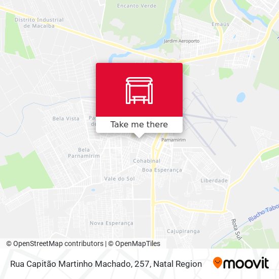 Rua Capitão Martinho Machado, 257 map