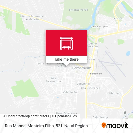 Rua Manoel Monteiro Filho, 521 map