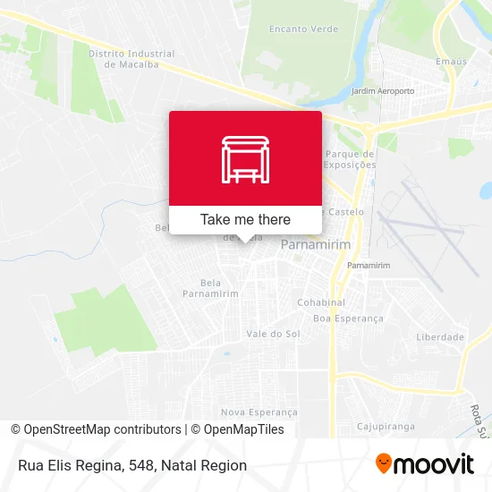 Rua Elis Regina, 548 map