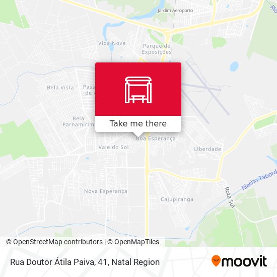 Rua Doutor Átila Paiva, 41 map