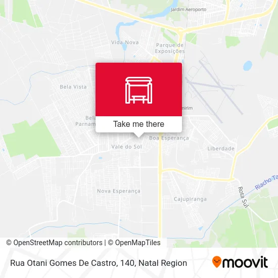 Rua Otani Gomes De Castro, 140 map