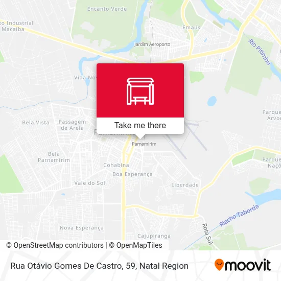 Rua Otávio Gomes De Castro, 59 map
