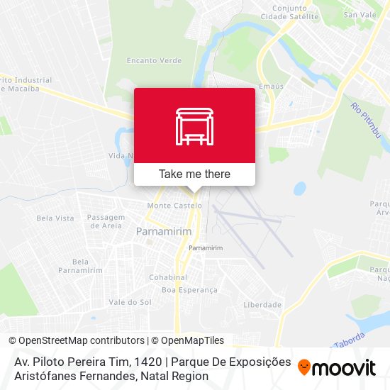 Av. Piloto Pereira Tim, 1420 | Parque De Exposições Aristófanes Fernandes map