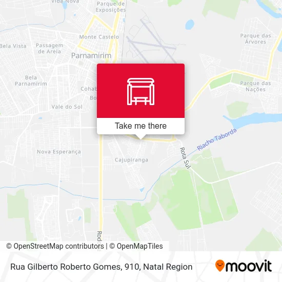 Rua Gilberto Roberto Gomes, 910 map