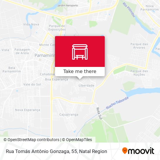 Rua Tomás Antônio Gonzaga, 55 map