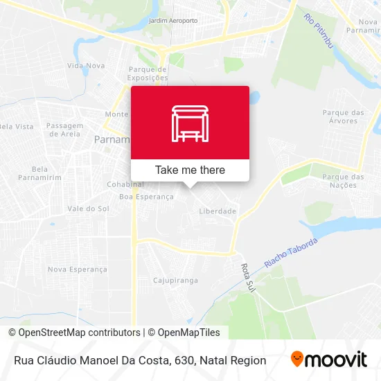 Rua Cláudio Manoel Da Costa, 630 map