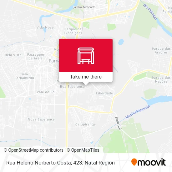 Rua Heleno Norberto Costa, 423 map
