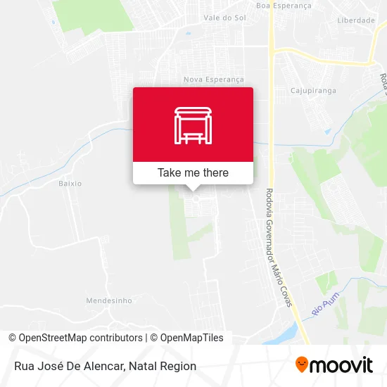 Rua José De Alencar map