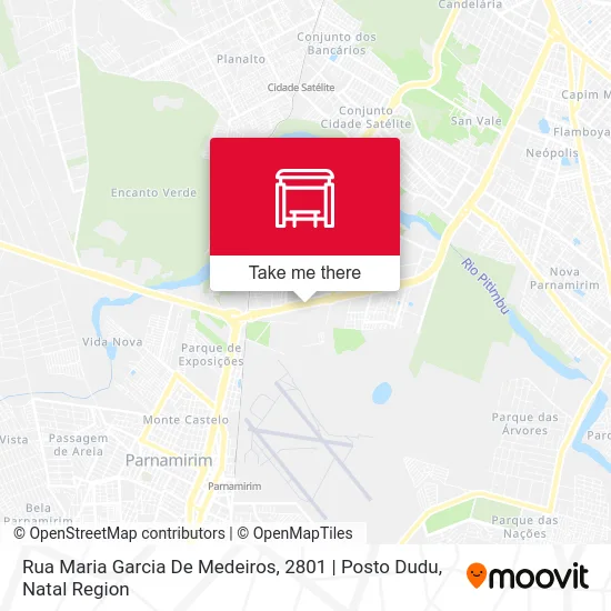 Rua Maria Garcia De Medeiros, 2801 | Posto Dudu map