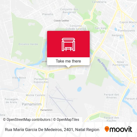 Rua Maria Garcia De Medeiros, 2401 map