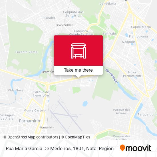 Rua Maria Garcia De Medeiros, 1801 map