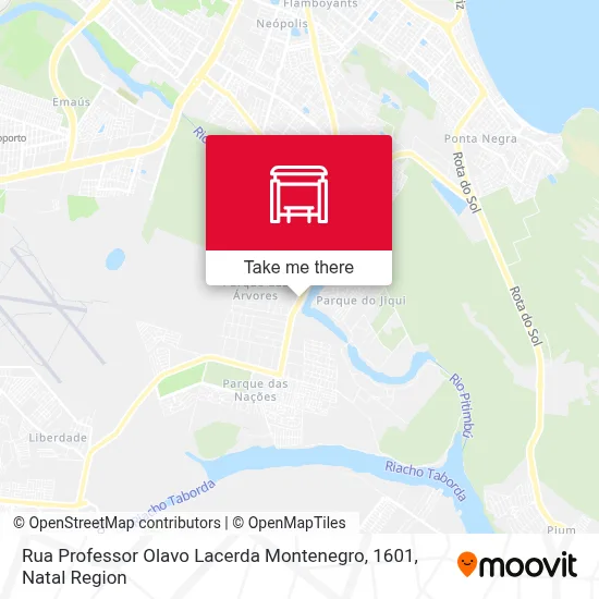 Rua Professor Olavo Lacerda Montenegro, 1601 map