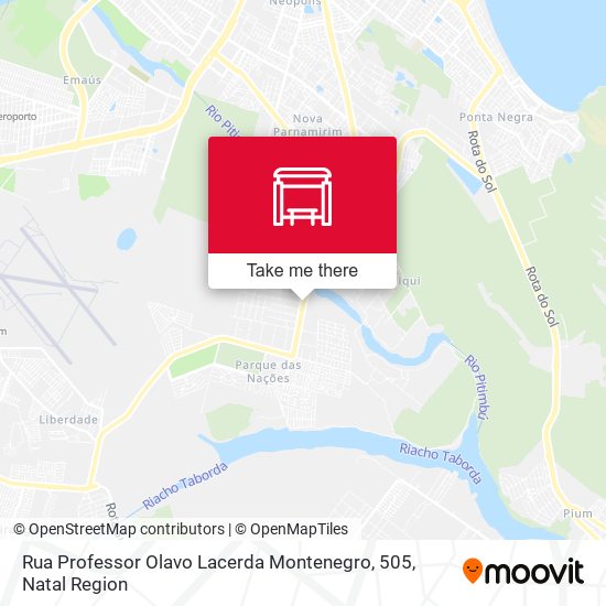 Rua Professor Olavo Lacerda Montenegro, 505 map