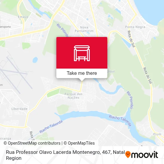 Rua Professor Olavo Lacerda Montenegro, 467 map