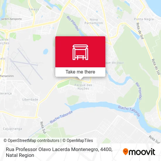 Rua Professor Olavo Lacerda Montenegro, 4400 map