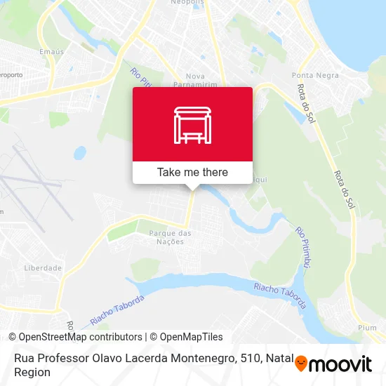 Rua Professor Olavo Lacerda Montenegro, 510 map