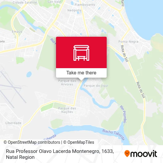 Rua Professor Olavo Lacerda Montenegro, 1633 map