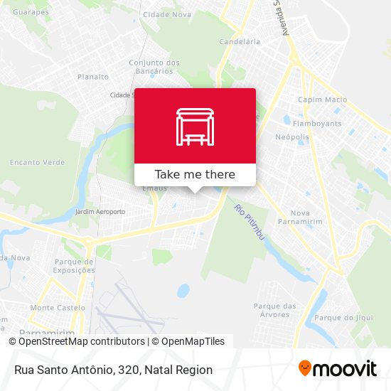 Rua Santo Antônio, 320 map