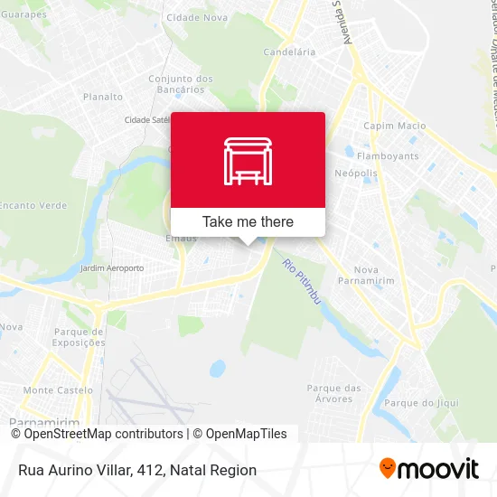 Rua Aurino Villar, 412 map