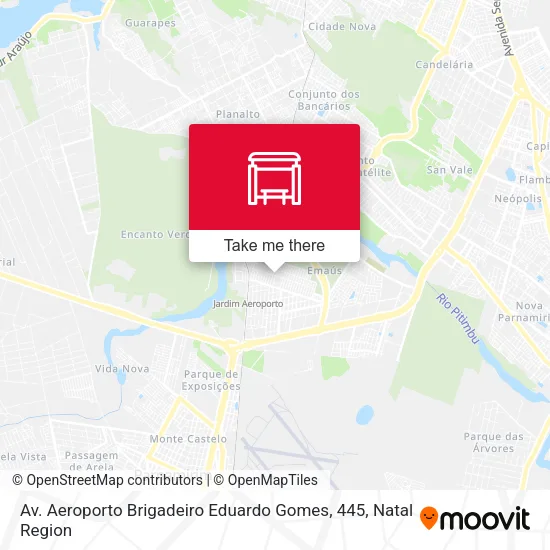 Av. Aeroporto Brigadeiro Eduardo Gomes, 445 map