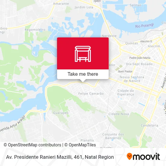 Av. Presidente Ranieri Mazilli, 461 map