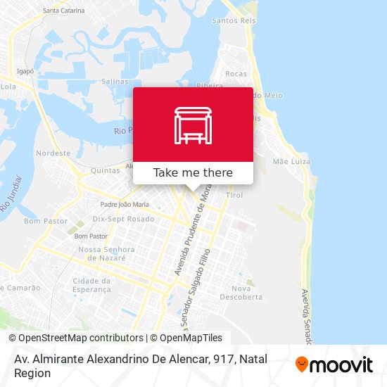 Mapa Av. Almirante Alexandrino De Alencar, 917