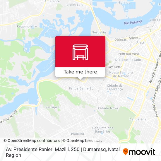 Av. Presidente Ranieri Mazilli, 250 | Dumaresq map