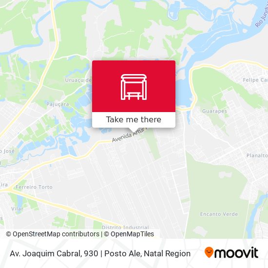 Av. Joaquim Cabral, 930 | Posto Ale map