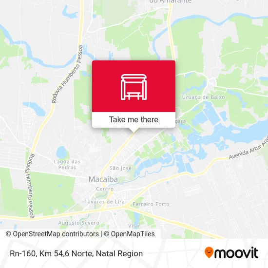 Rn-160, Km 54,6 Norte map