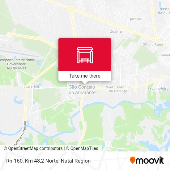 Rn-160, Km 48,2 Norte map