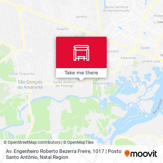 Av. Engenheiro Roberto Bezerra Freire, 1017 | Posto Santo Antônio map