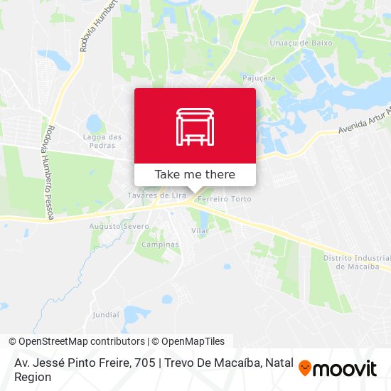 Av. Jessé Pinto Freire, 705 | Trevo De Macaíba map