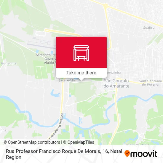 Rua Professor Francisco Roque De Morais, 16 map