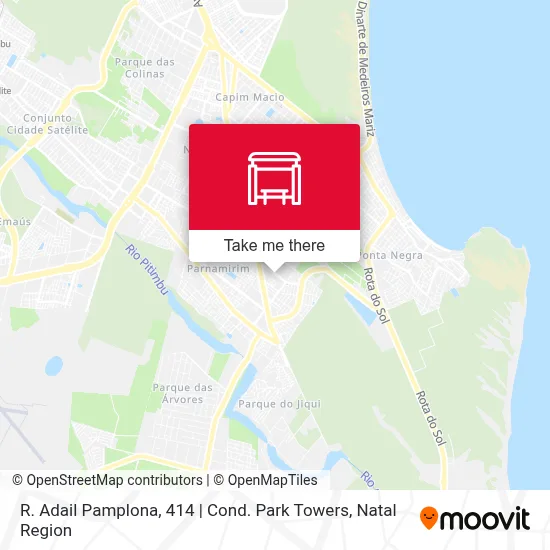 R. Adail Pamplona, 414 | Cond. Park Towers map