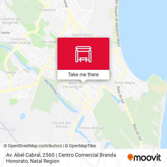 Mapa Av. Abel Cabral, 2560 | Centro Comercial Brenda Honorato