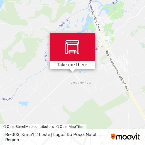 Rn-003, Km 51,2 Leste | Lagoa Do Poço map