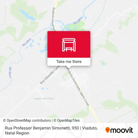 Rua Professor Benjamin Simonetti, 950 | Viaduto map