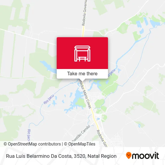 Rua Luís Belarmino Da Costa, 3520 map