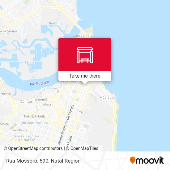 Rua Mossoró, 590 map