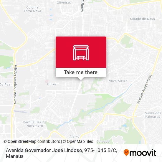 Avenida Governador José Lindoso, 975-1045 B / C map