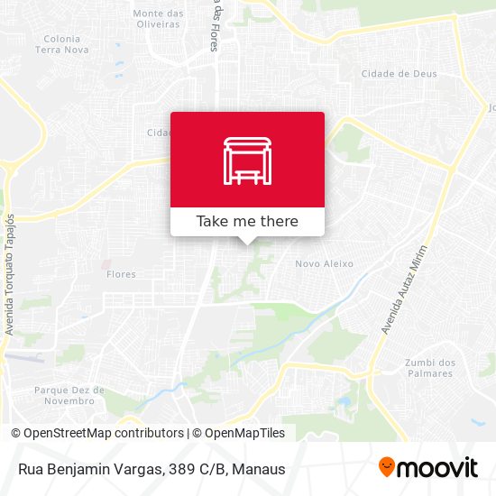 Rua Benjamin Vargas, 389 C/B map