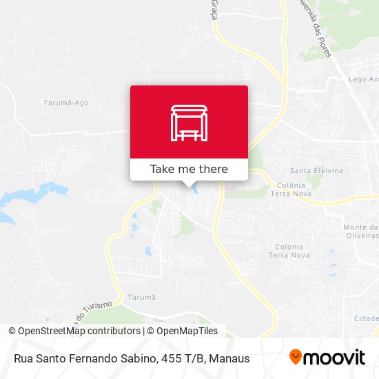 Rua Santo Fernando Sabino, 455 T / B map