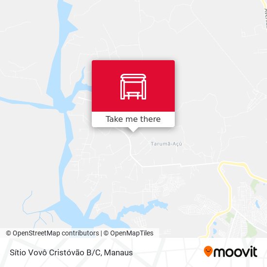 Sítio Vovô Cristóvão B/C map