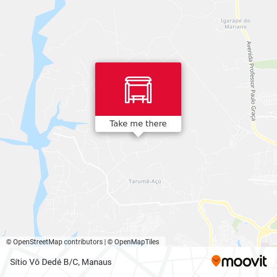 Sítio Vô Dedé B/C map