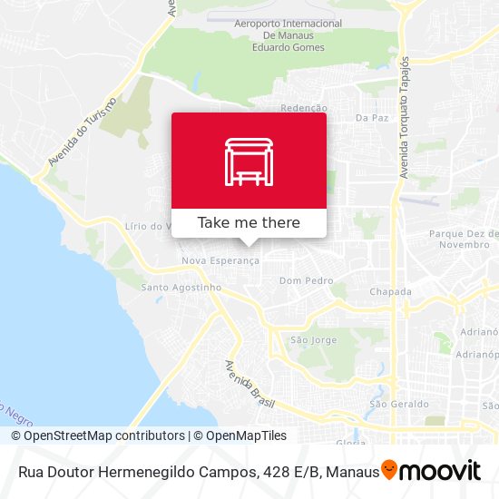 Rua Doutor Hermenegildo Campos, 428 E / B map