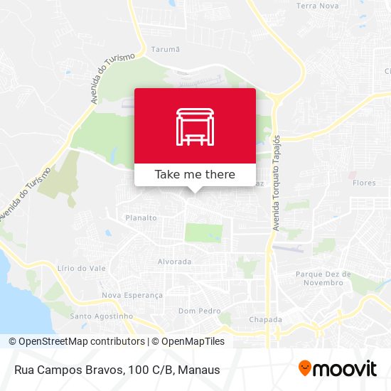 Rua Campos Bravos, 100 C/B map