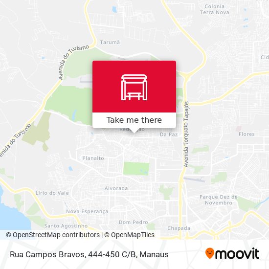 Rua Campos Bravos, 444-450 C/B map