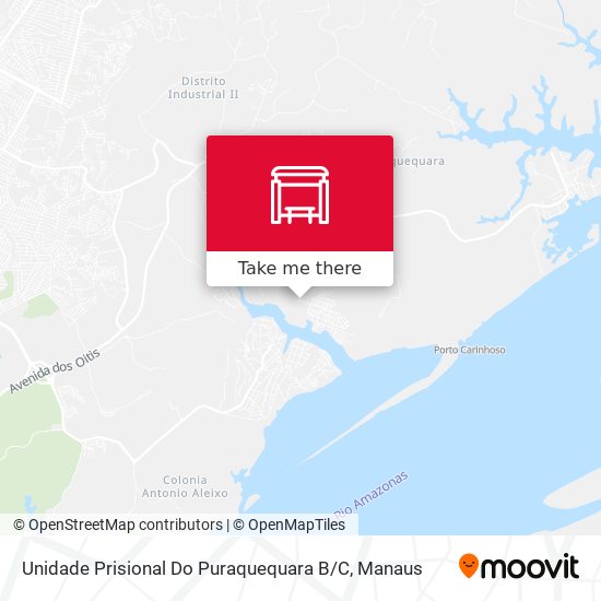 Unidade Prisional Do Puraquequara B / C map